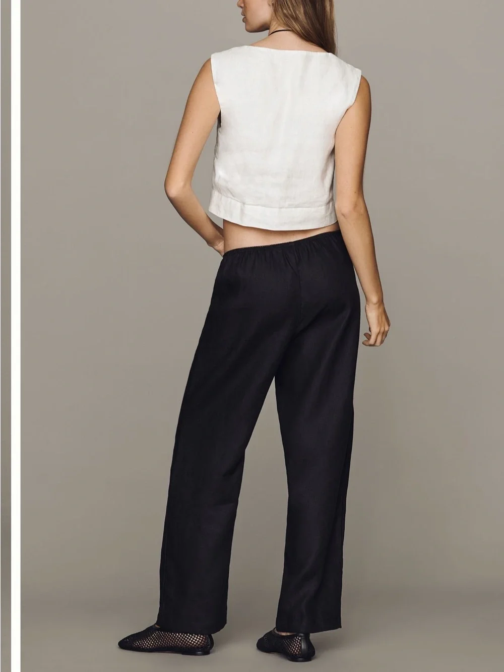 Reformation Lila 100% Linen Pants